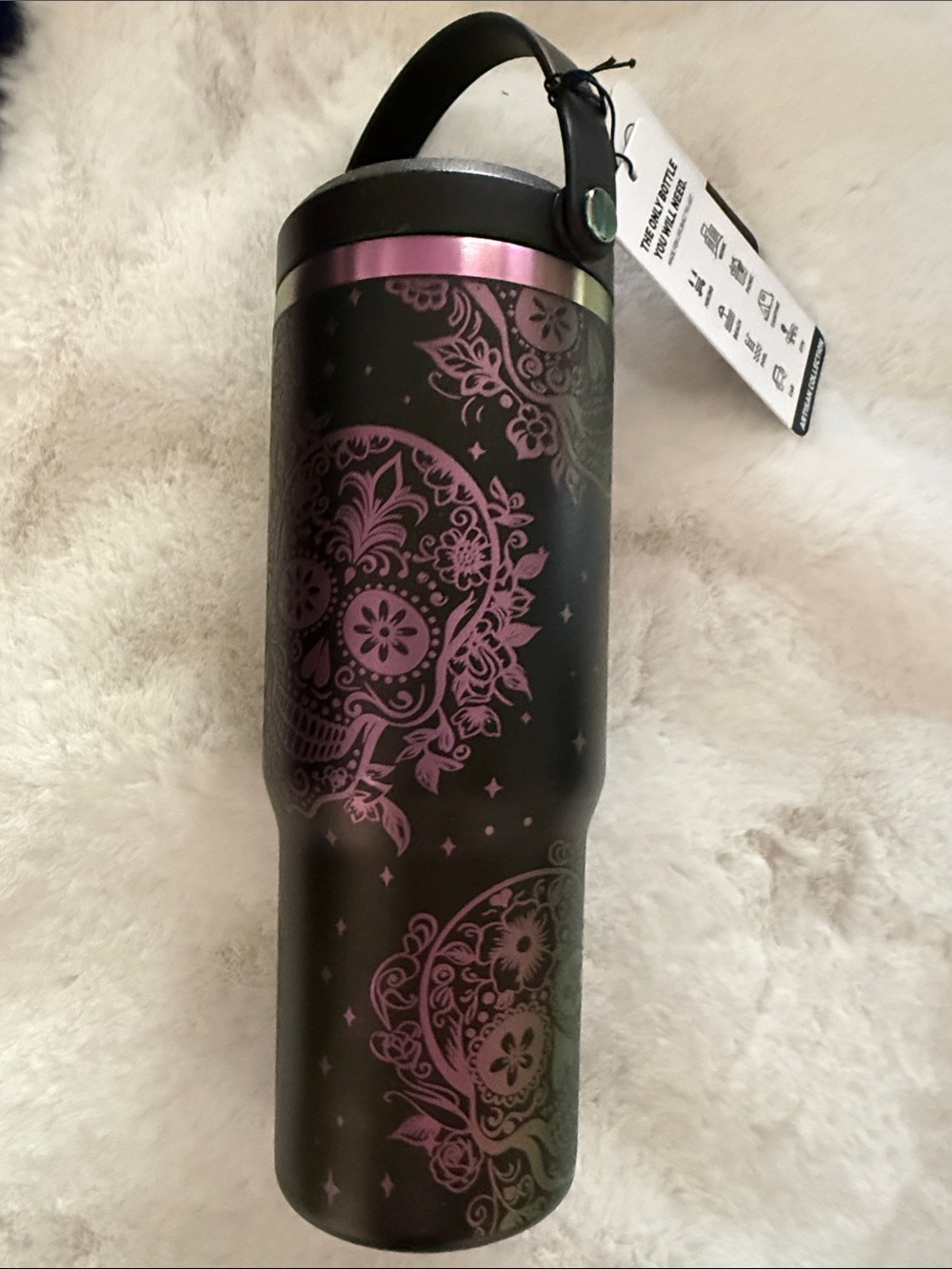 NWT Hydrapeak Halloween Sugar Skull Tumbler 💀☠️💀